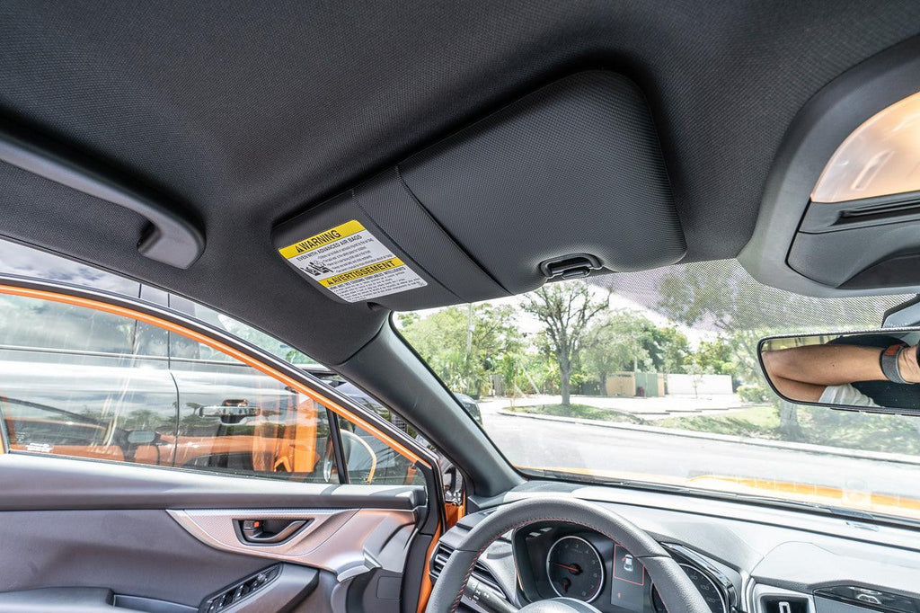 Sun Visor Warning Overlays fits 2022+ WRX – StickerFab
