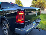 Tail Light Overlays - 2019-2022 RAM 1500 (w/ Blind Spot and Cross Path Detection) - StickerFab