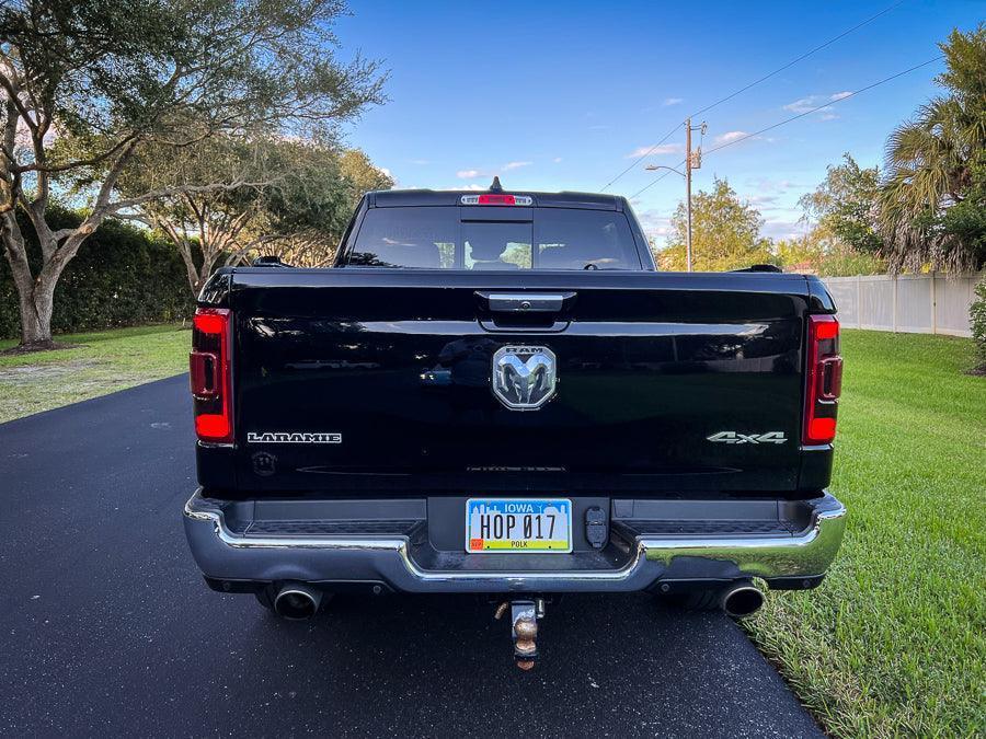 Tail Light Overlays - 2019-2022 RAM 1500 (w/ Blind Spot and Cross Path ...