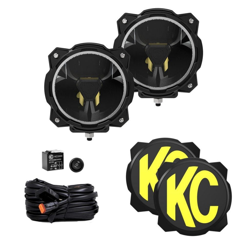 KC HiLiTES A-Pillar Ditch Light Kit - 2025+ 4Runner