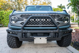 Topo Signature DRL Bar Overlays (Printed Series) - 2021+ Bronco (Signature Headlights) - StickerFab