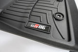 Toyota "GR86" Emblems for Weathertech Floor Mats (Single) - StickerFab