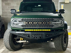 Ford Performance OEM Sinister Bronze Grille Emblem Overlays - 2021+ Bronco - StickerFab