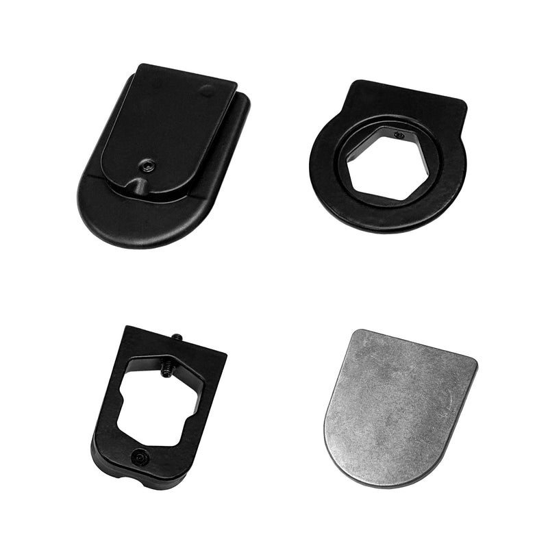 Rear View Mirror Three Metal Bracket Adapters for Volkswa ...