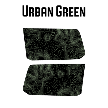 Topographic Rear Window Map Overlays - 2024+ Land Cruiser / GX 550