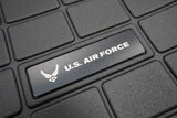 US Military Logo Emblem for Weathertech All Weather Floor Mats (Metal Etched) - Universal - StickerFab