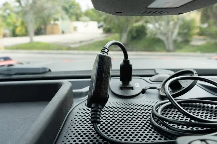 USB-C 12V RJ11 Escort / Valentine / Uniden Radar Detector Power Cord - Universal - StickerFab