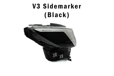 V1 V2 V3 Headlight / Front Sidemarker Overlays fits 2022+