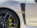 V2 Extended Fender Vent Upper and Lower Overlays - 2015-2021 WRX / STI - StickerFab