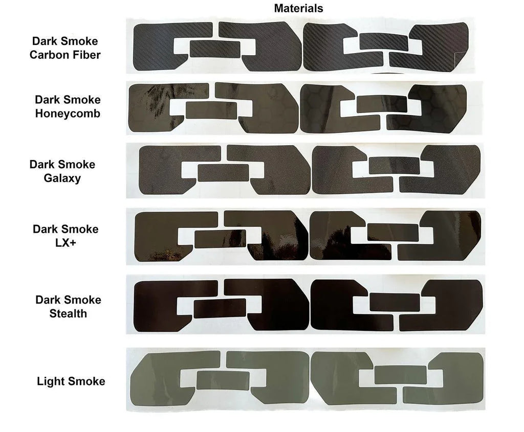 Version 1.0 Full OUTER Tail Light Overlays fits 2022+ WRX StickerFab