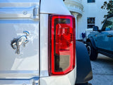 Version 1H Tail Light Overlays - 2021+ Bronco (w/ Halogen Taillights) - StickerFab