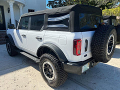 Version 1H Tail Light Overlays - 2021+ Bronco (w/ Halogen Taillights) - StickerFab