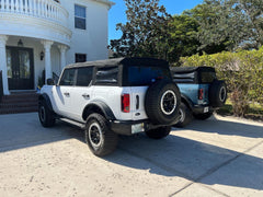 Version 1H Tail Light Overlays - 2021+ Bronco (w/ Halogen Taillights) - StickerFab