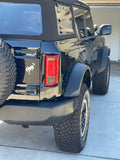 Version 1H Tail Light Overlays - 2021+ Bronco (w/ Halogen Taillights) - StickerFab