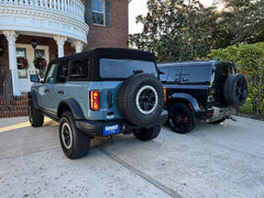 Version 1L Tail Light Overlays - 2021+ Bronco (w/ LED Taillights) - StickerFab