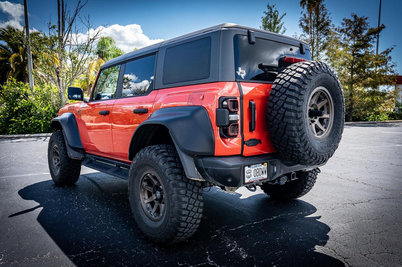 Bronco Raptor R Version Version 1R Tail Light Overlays - 2021+ Bronco Raptor | StickerFab ...