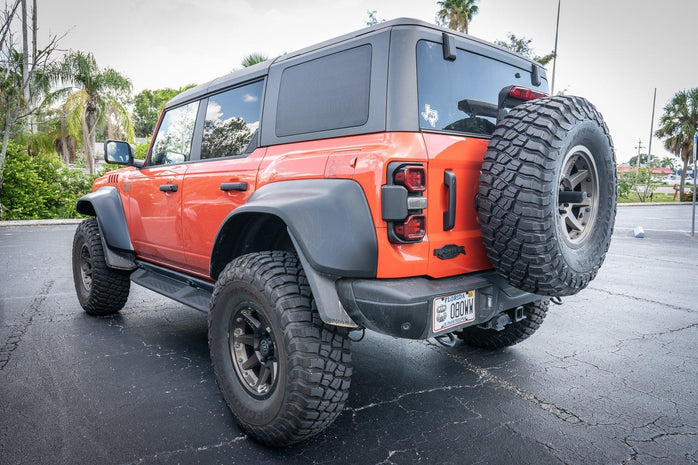 Stealth Clear Hardtop Side Window Overlays - 2021+ Bronco 4 Door - StickerFab
