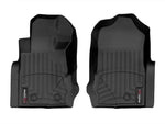 WeatherTech 1st Row FloorLiner Floor Mats - 2021+ Bronco 2/4 Door (with Rubberized Floor) - StickerFab