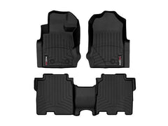 WeatherTech FloorLiner Floor Mats (1st and 2nd Row) - 2021+ Bronco 4 Door (with Carpeted Floor) - StickerFab