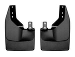 WeatherTech No Drill Mudflaps (Rear) - 2021+ Bronco with 315s and Plastic Rear Bumper - StickerFab