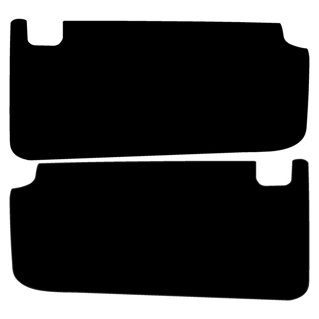 Freedom Series Sun Visor Overlays (Printed Series) - 2018+ Jeep Wrangler JL / Jeep Gladiator JT