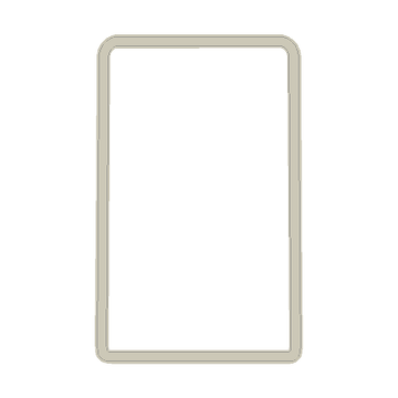 Window Switch Outline Overlay (Printed Series) - 2021+ Bronco - StickerFab