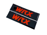 WRX Classic Logo Emblems for Weathertech All Weather Floor Mats - StickerFab