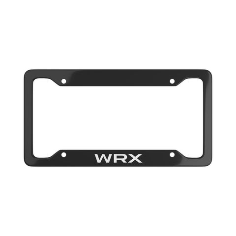 WRX License Plate Frame - (Black) - StickerFab