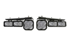 Diode Dynamics Stage Series Fog Pocket Kit - 2021+ Bronco w/ Modular Bumper - StickerFab