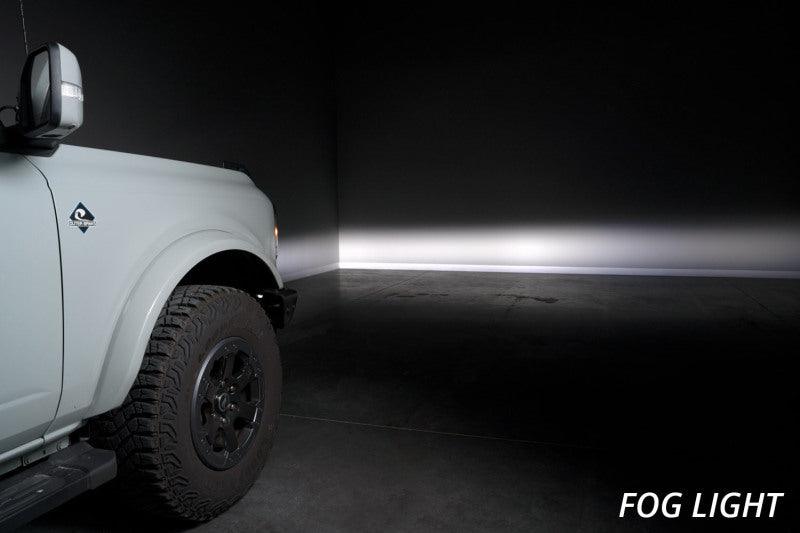 Diode Dynamics Stage Series Fog Pocket Kit - 2021+ Bronco w/ Modular Bumper - StickerFab