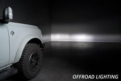 Diode Dynamics Stage Series Fog Pocket Kit - 2021+ Bronco w/ Modular Bumper - StickerFab