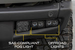 Diode Dynamics Stage Series Fog Pocket Kit - 2021+ Bronco w/ Modular Bumper