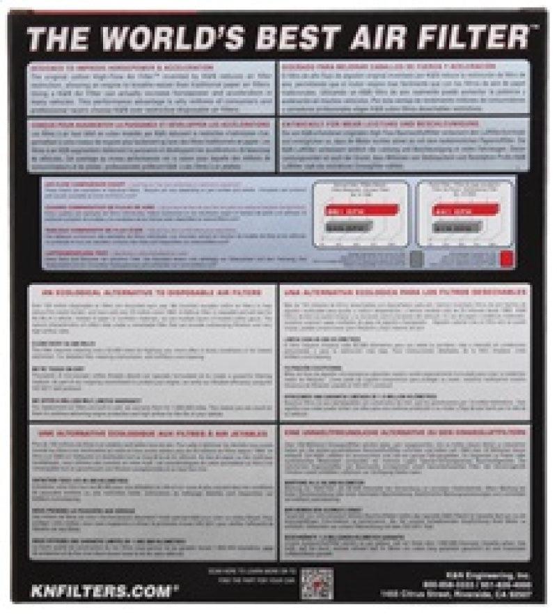 K&N F/I Drop In Replacement Air Filter - Various Subaru - StickerFab