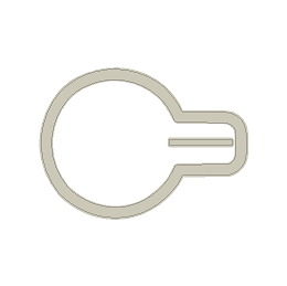 Push to Start Outline Overlay (Printed Series Vinyl) - 2021+ Bronco - StickerFab
